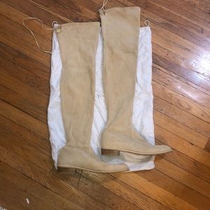 Stuart Weitzman Lowland Over The Knee Boots Buff